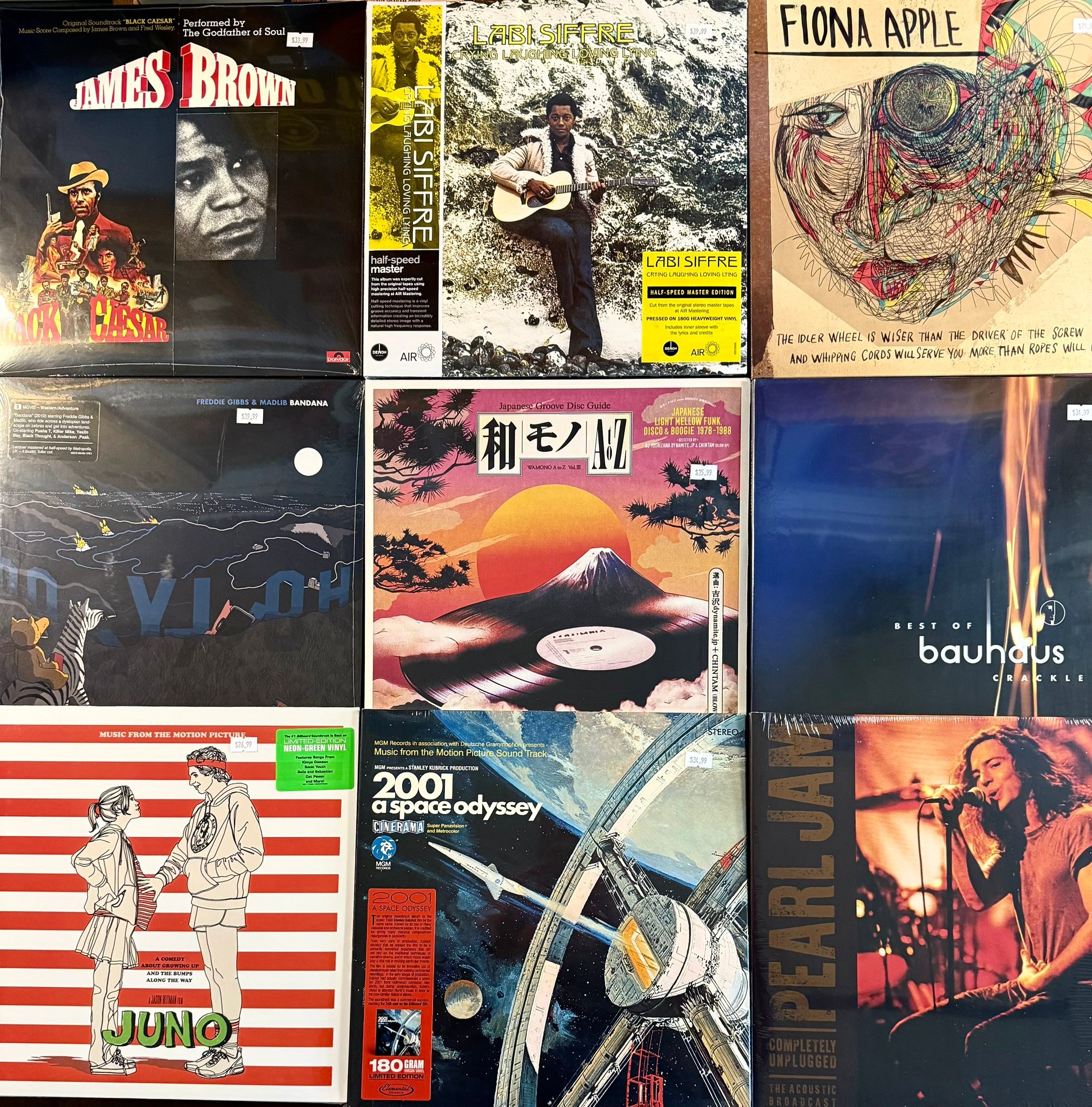 Thursday is prominently picking day! Both stores with big new 
