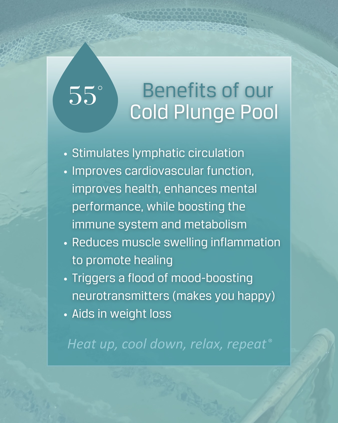 The Bodhi Spa - Meet your icy wake up call. 🧊 55 degrees... | Facebook