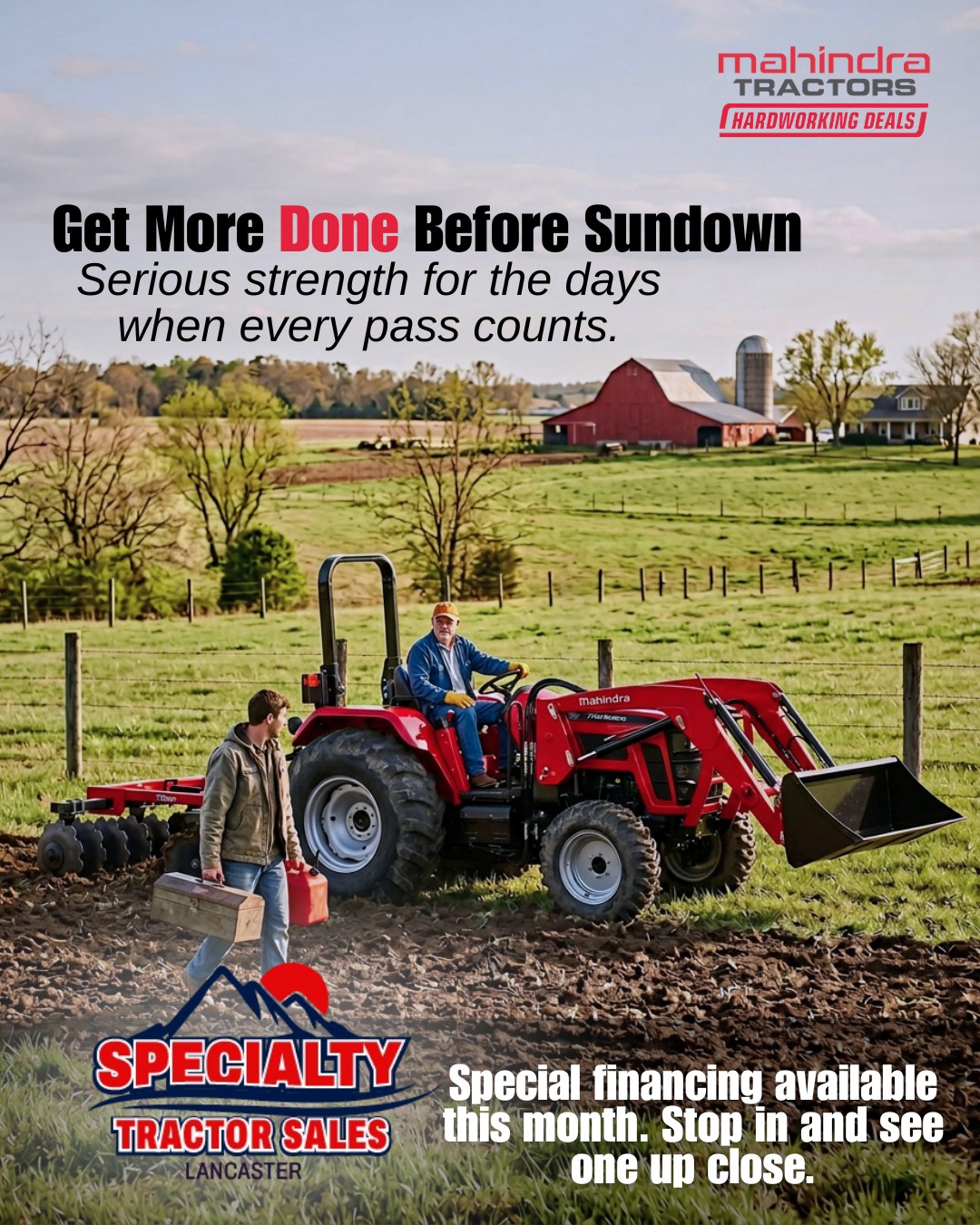 The work doesn't slow down—and neither should your equipment. Come