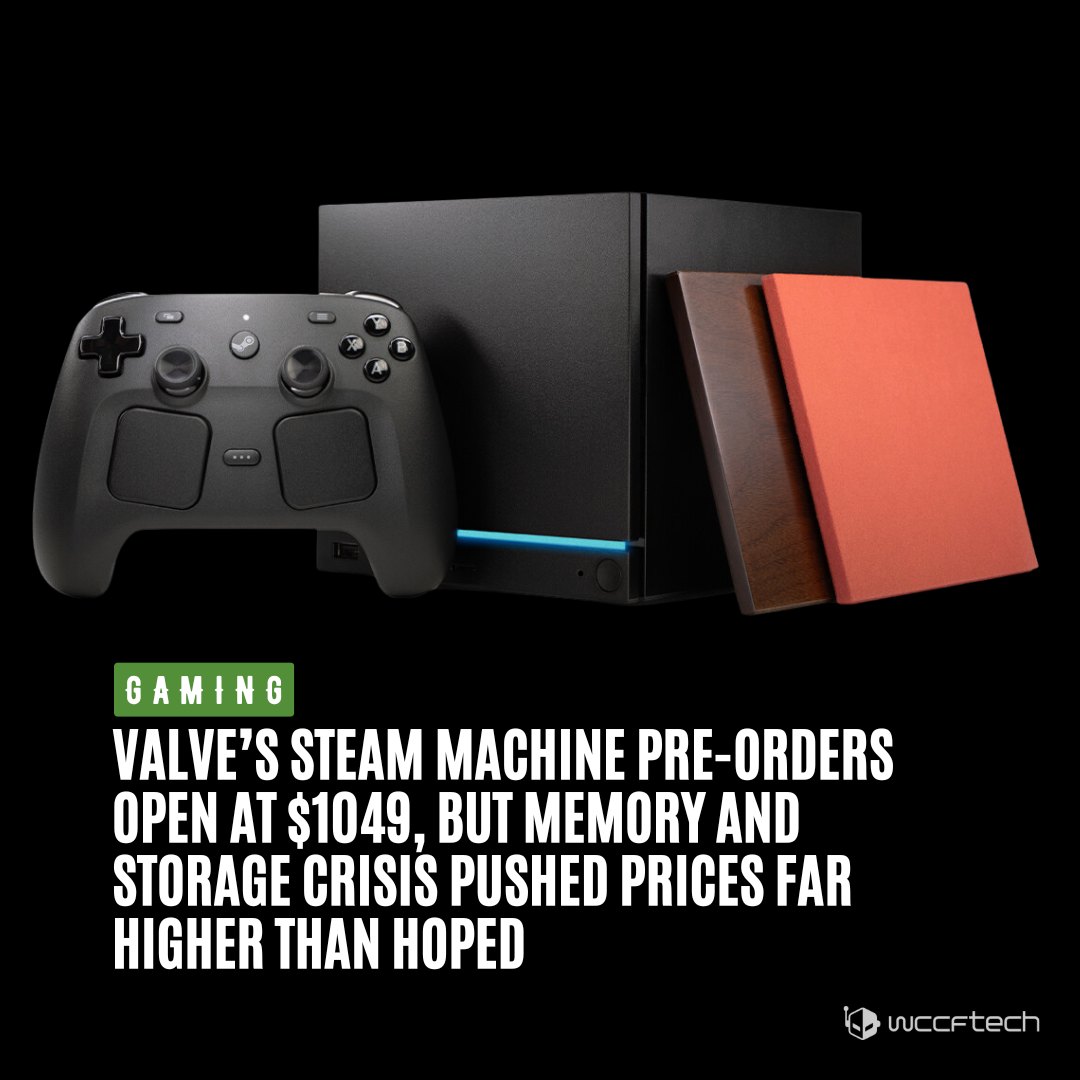 Valve has just kicked off pre-orders for its long-awaited Steam