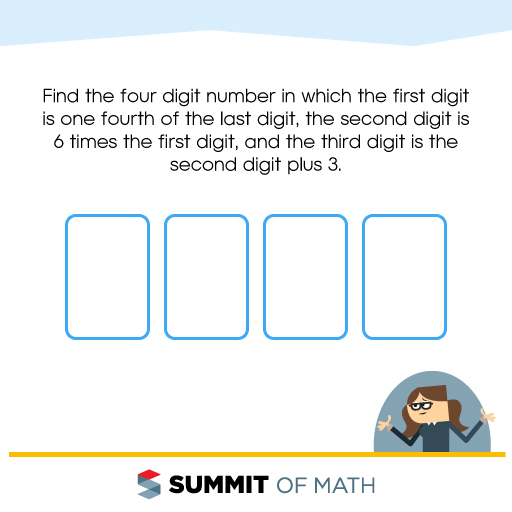 Summit of Math - Check out this week's math riddle! Can you determine ...