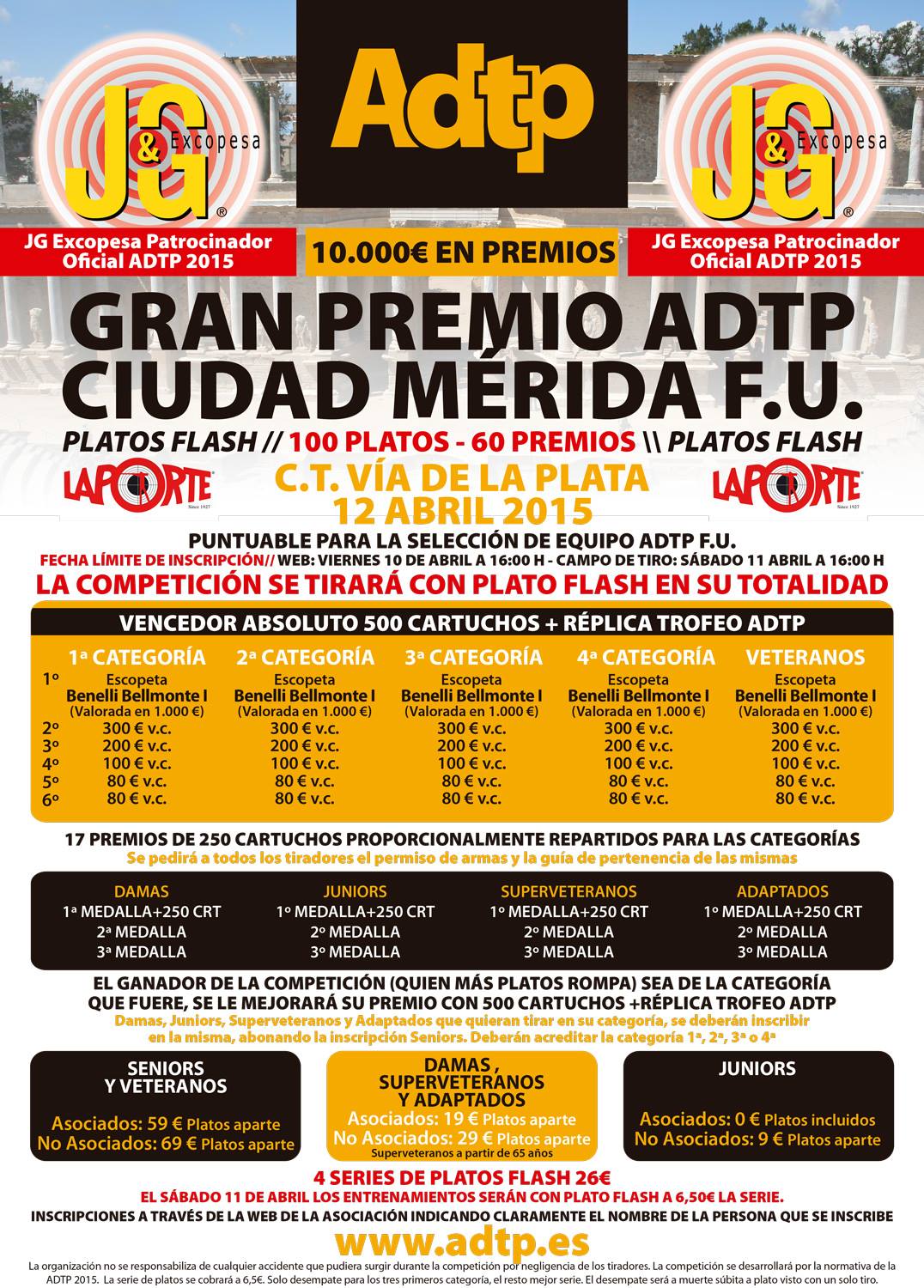 Asociación ADTP - INSCRÍBETE YA. GRAN PREMIO ADTP CIUDAD DE MERIDA DE F ...
