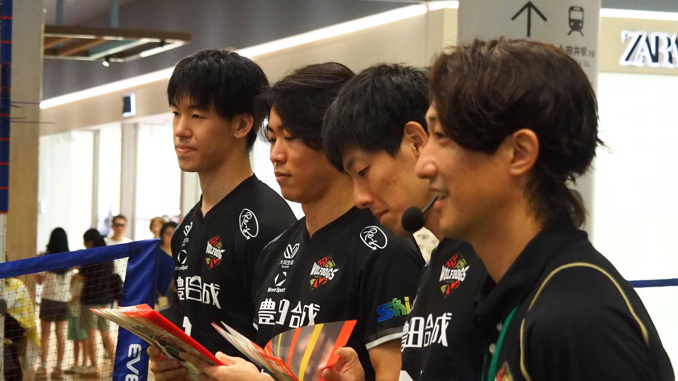 退団選手のお知らせ】 いつもウルフドッグス名古屋を応援いただき