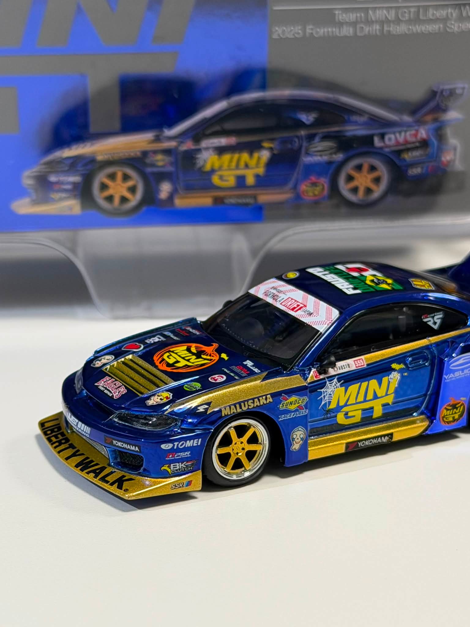 5-Spoke version back in stock — MINI GT x Liberty Walk Nissan