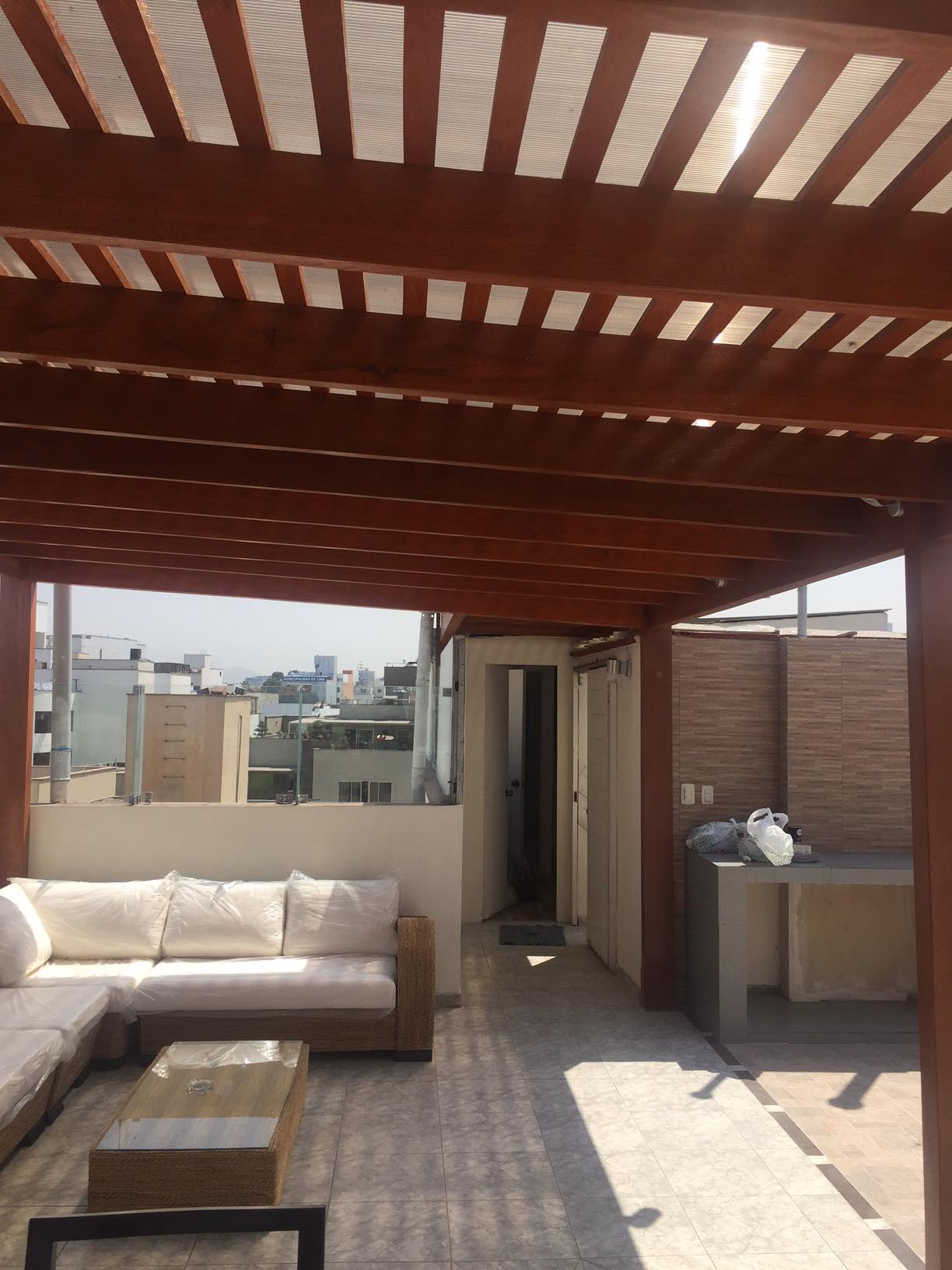 Techos de madera sol y sombra con... - Techos de Madera | Facebook