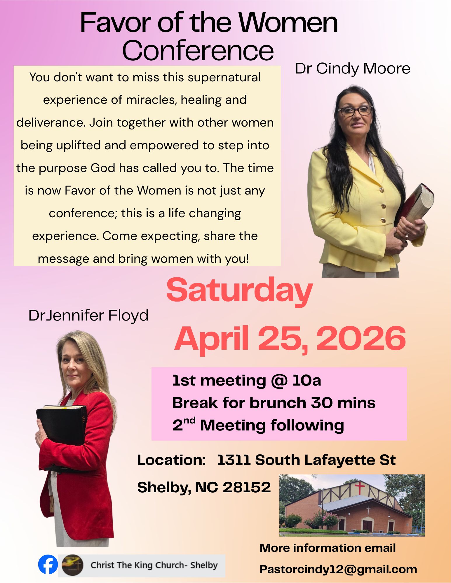 Favor of the Women Conference