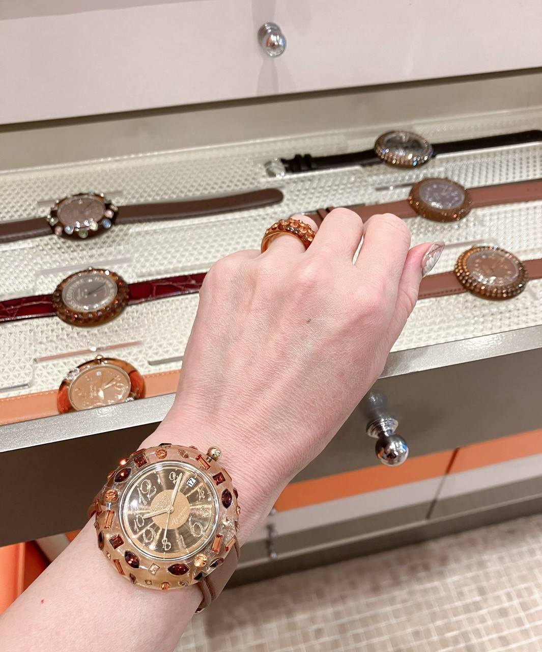 bonbon watch パリ フランス製 腕時計 クォーツ ギフトボックス bonbon
