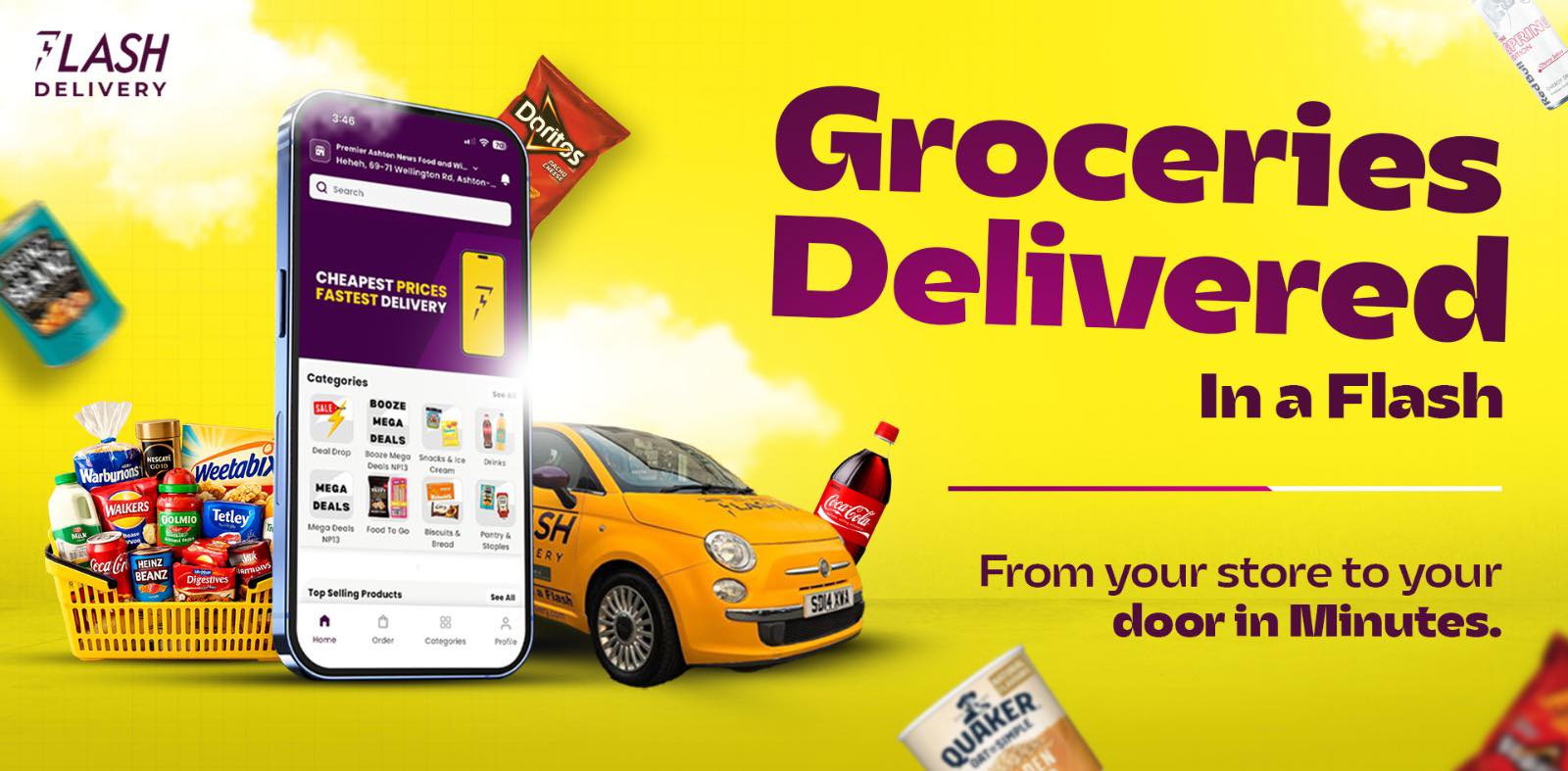 Flash Delivery | Royton