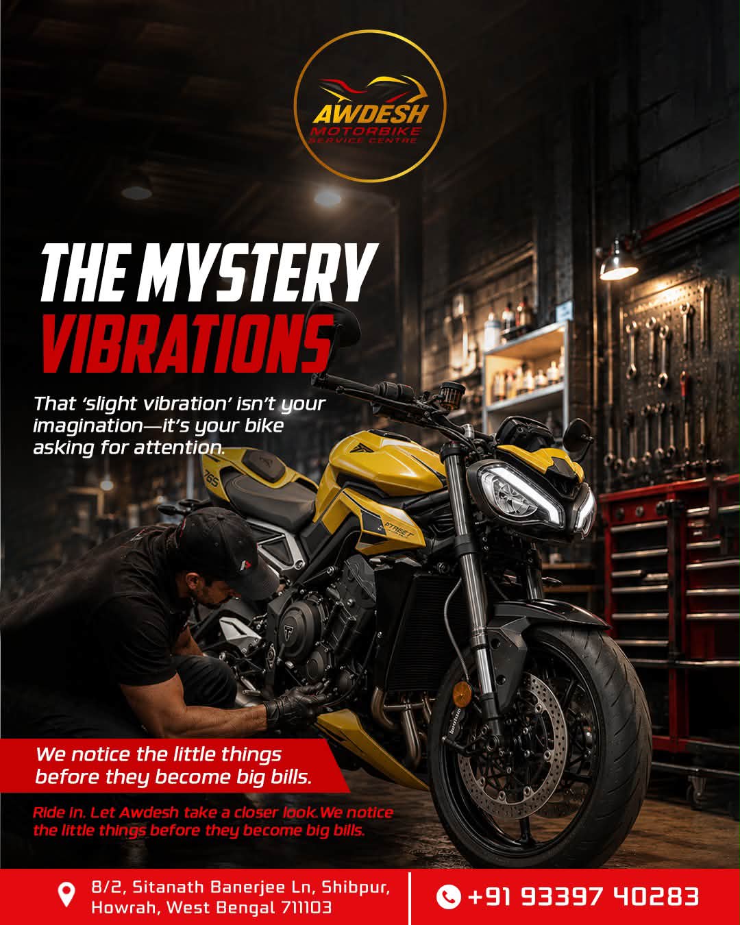 はる Awdesh Motorbike Service Centre | Howrah