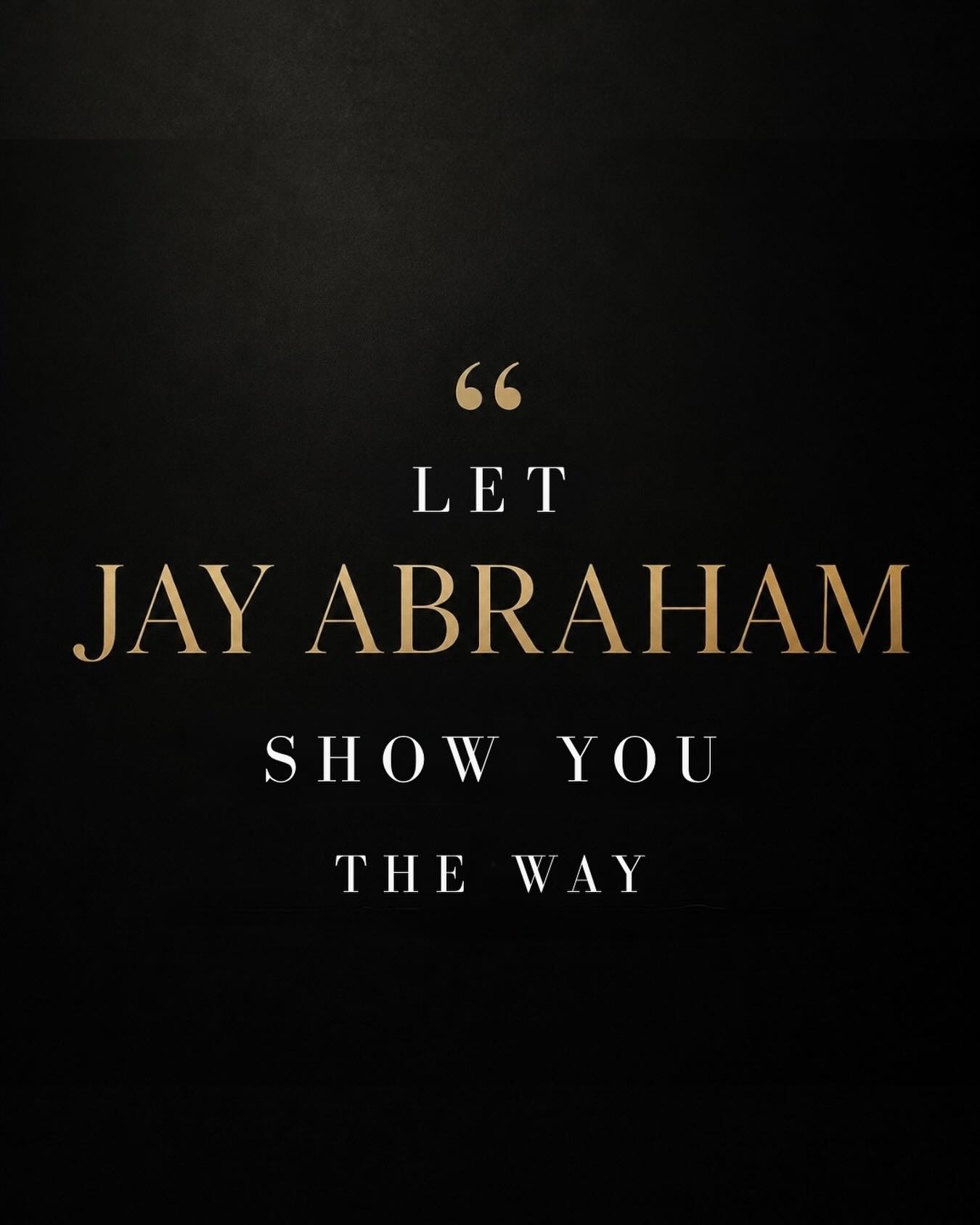 Jay Abraham (@JayAbrahamMarketing) • Facebook