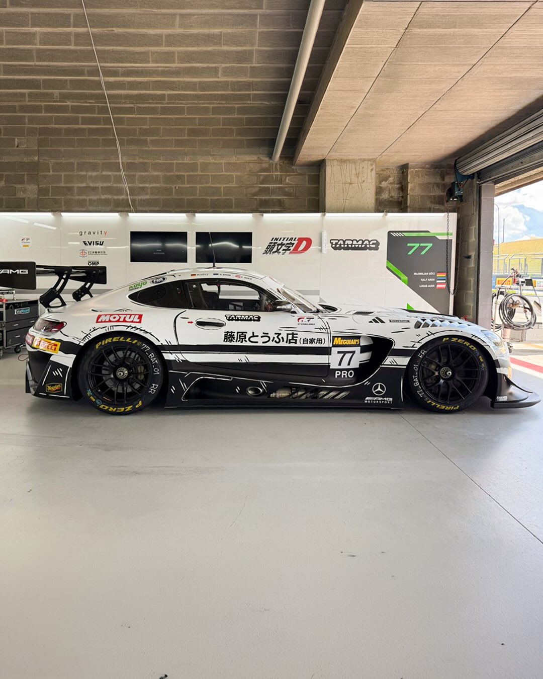 Is this Mercedes-AMG GT3 Real or Manga??? Finishing touches on our