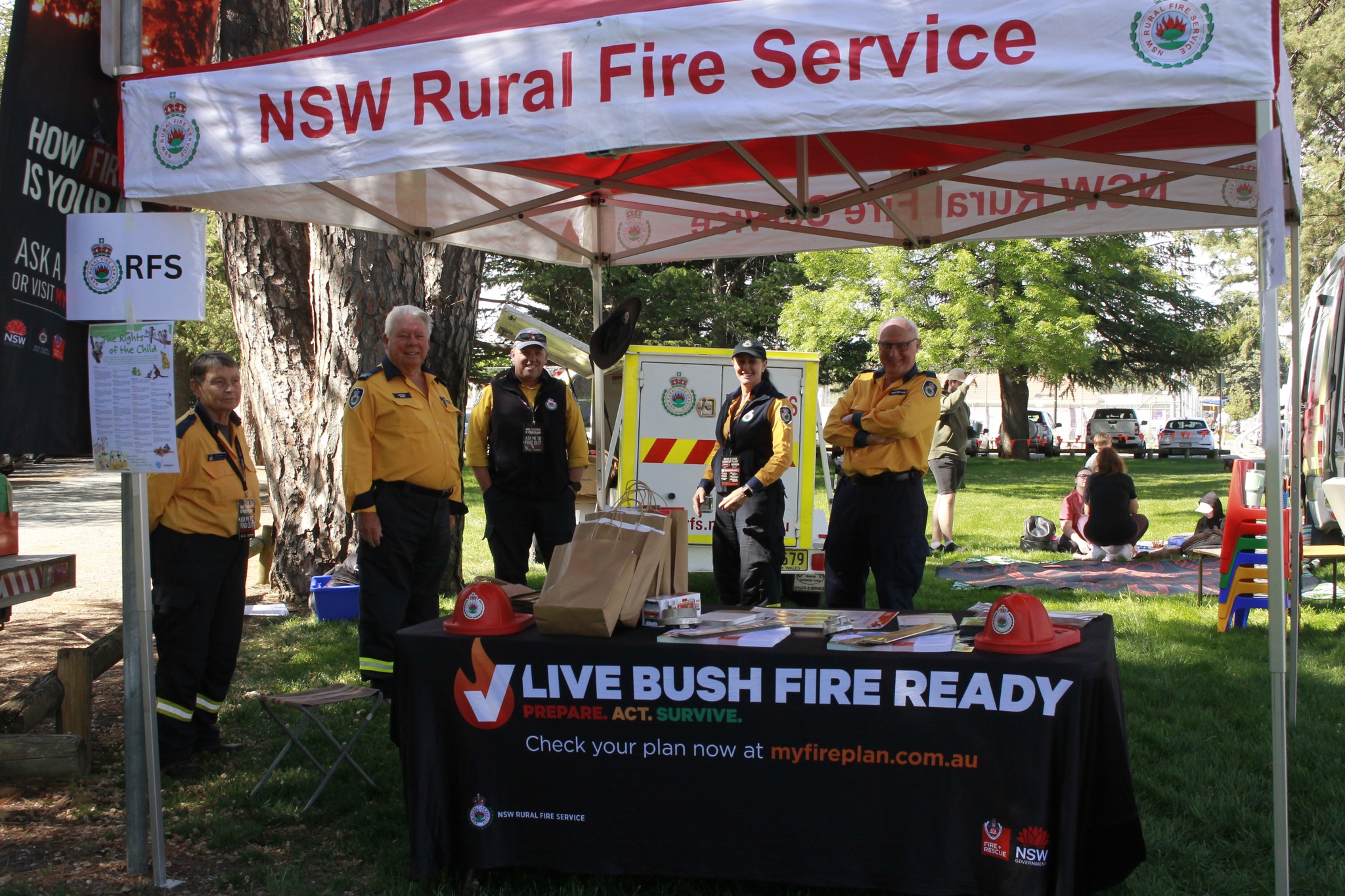 NSW Rural Fire Service - Lake George - Lake George RFS members are ...