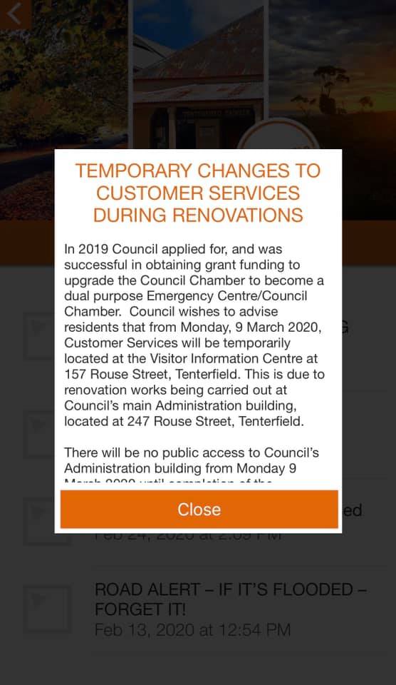 Our Tenterfield - Tenterfield Shire Council has announced...