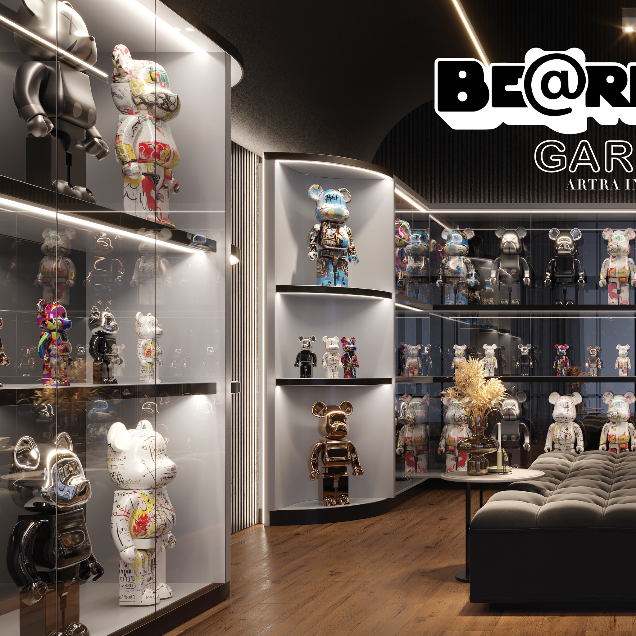 CITY BOY - Bearbrick Garage...