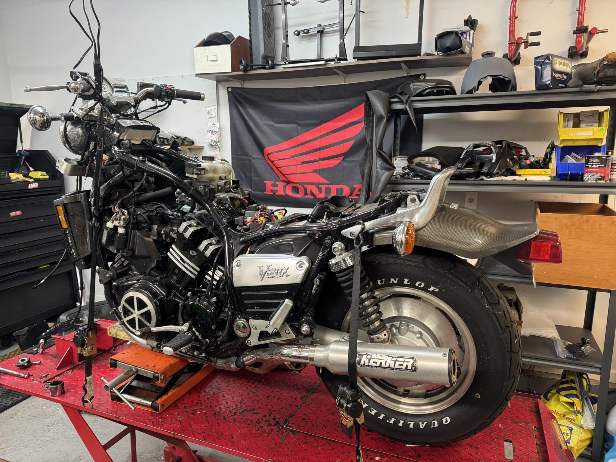 Will 160/80-15 tire fit on Yamaha Vmax?