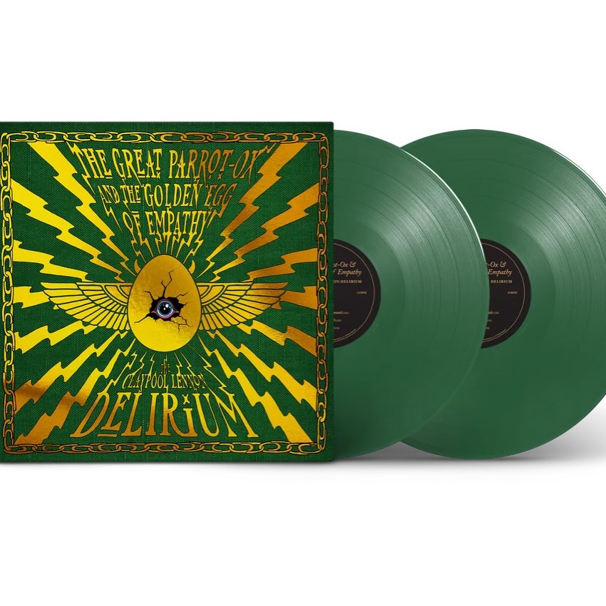 Claypool Lennon Delirium green vinyl album