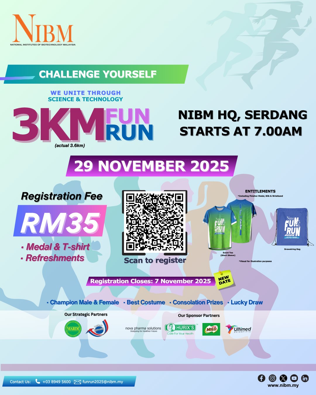 NIBM - 🔬🏃‍♀‍ WE UNITE THROUGH SCIENCE & TECHNOLOGY! 🏃‍♂‍🔬 NIBM 3KM Fun ...