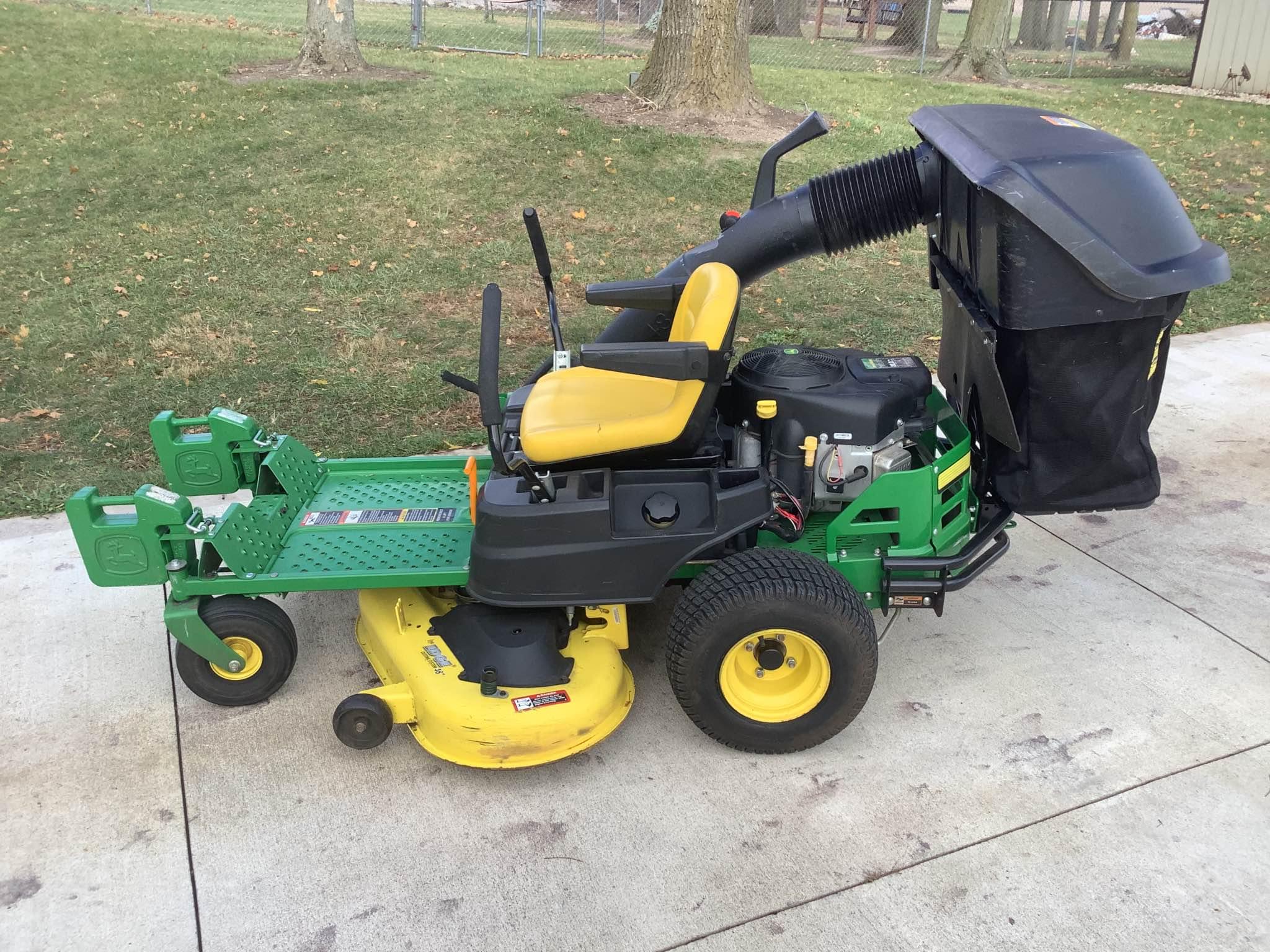 48” John Deere Z255 zero turn mower with bagger. - Lawn Mowers - Warsaw ...