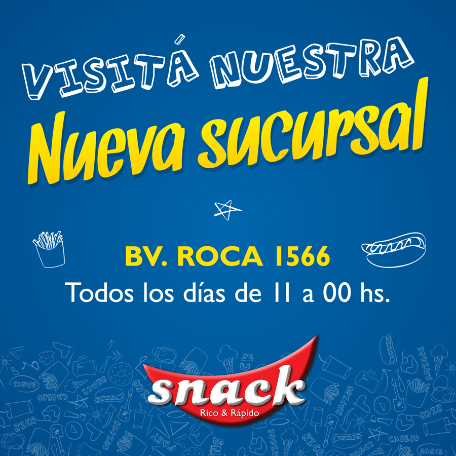 ¡Te esperamos en nuestra nueva... - Snack rico y rápido