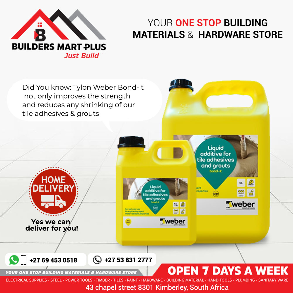 Did You know: Tylon Weber Bond-it not... - NC Build Mart Plus