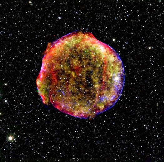 Astronomy - Tycho's Supernova Remnant: A New View of Tycho's Supernova ...