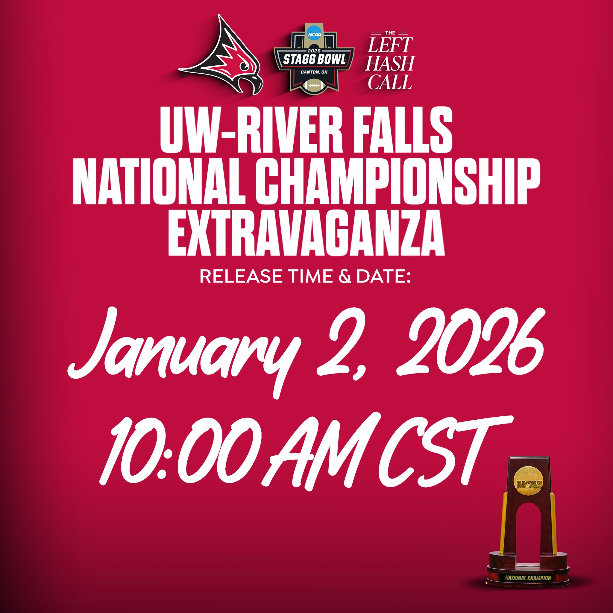 UWRF - Road tripping from River Falls to Canton? The Left Hash Call has ...