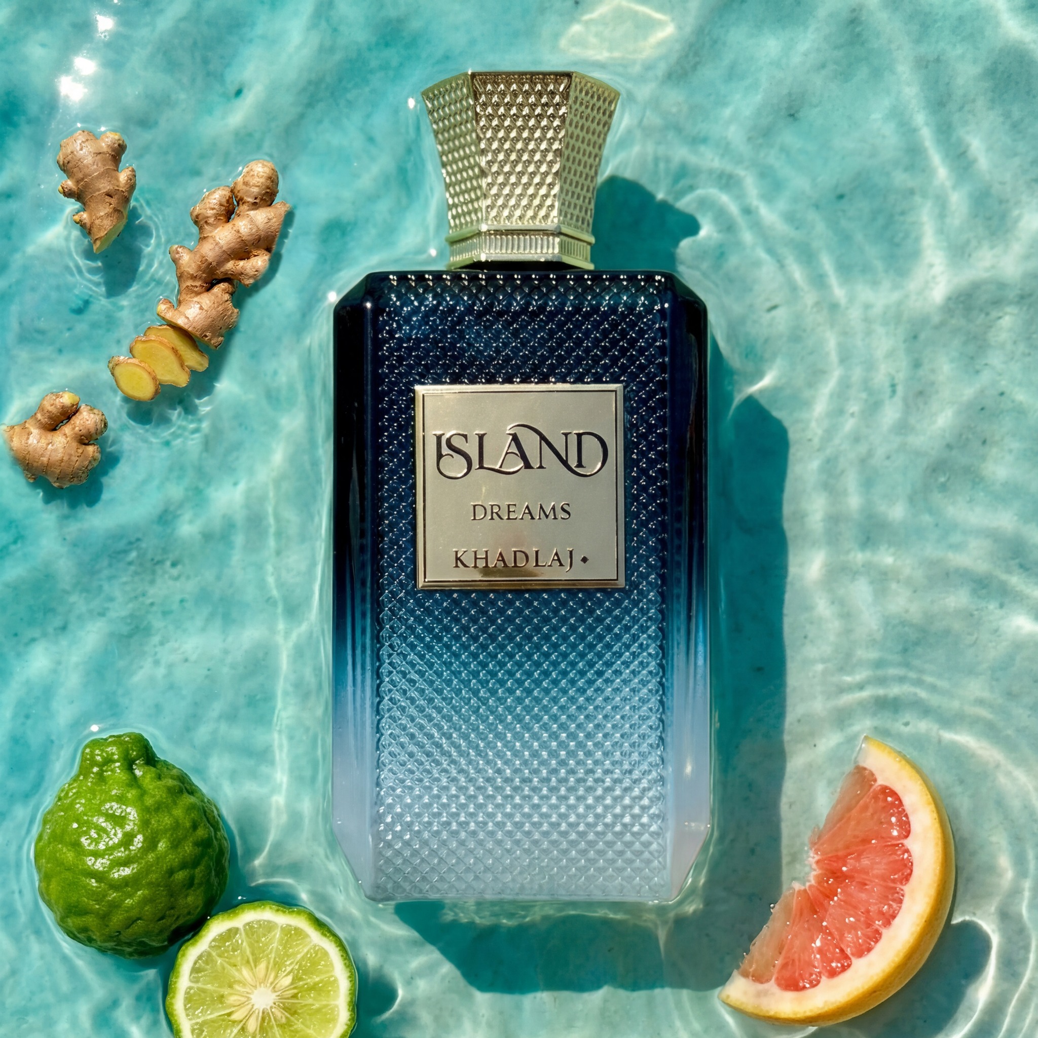 Island Dreams — a contemporary fragrance by Khadlaj Perfumes 