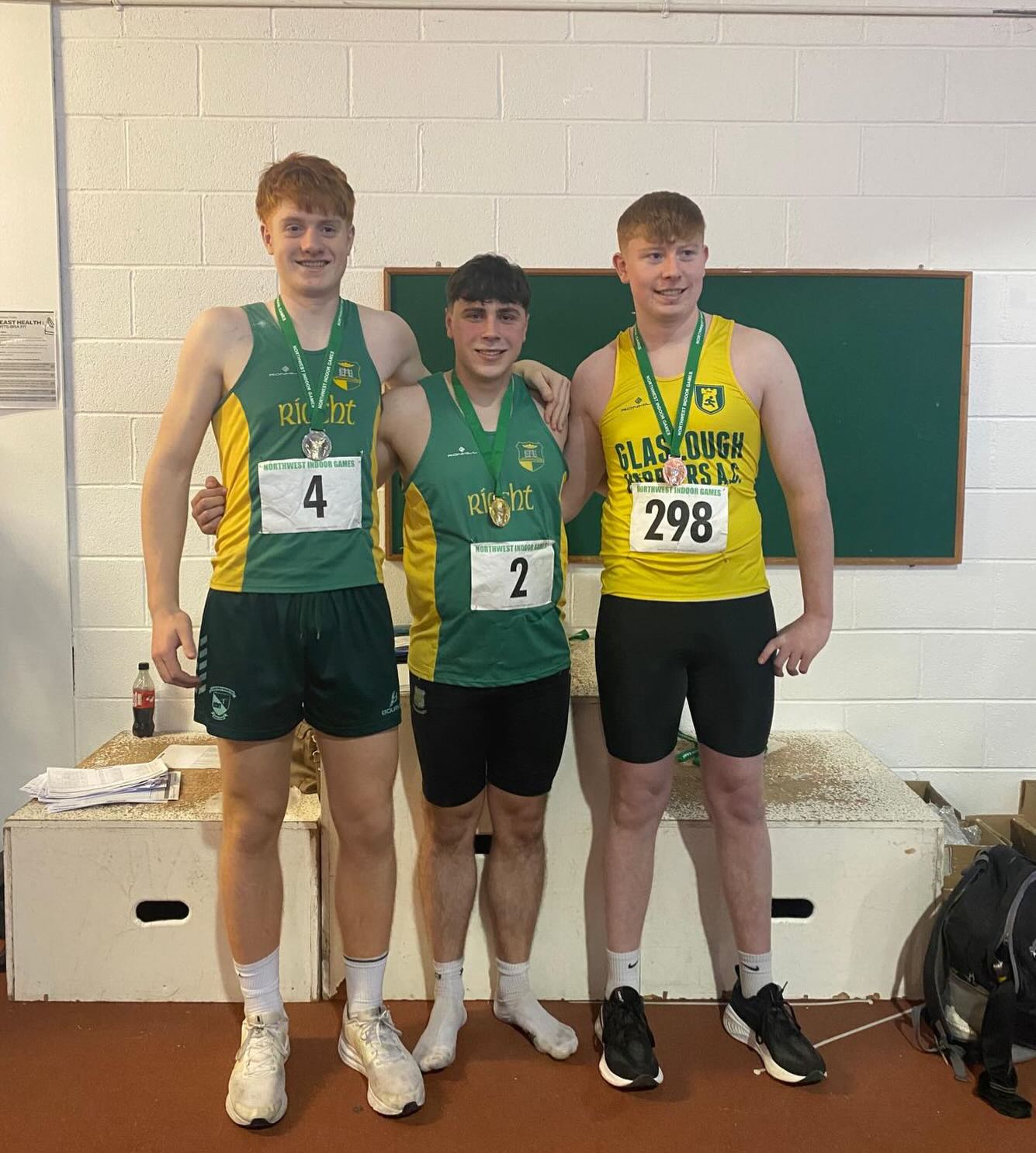 An - 🥇 Kieran Keane and Liam Rohan with 1st and 2nd in the shot putt at ...