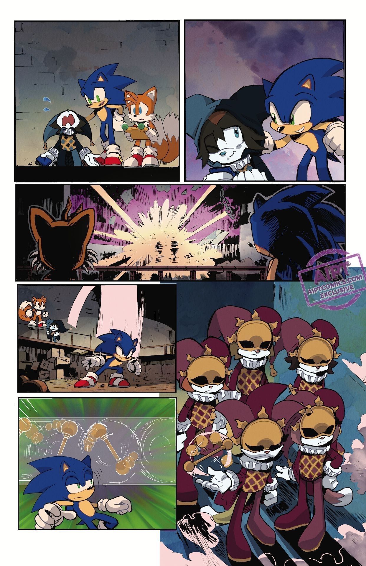 Tails' Channel - Here's new preview pages for #IDWSonic... | Facebook