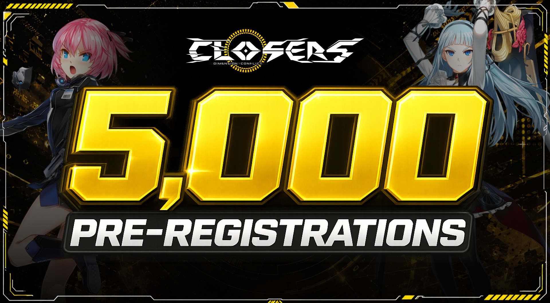 🎉 5,000 Pre-Registrations Reached! 🎉 We've officially surpassed