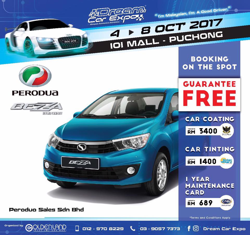 Dream Car Expo - Check out the all new Perodua Bezza at...