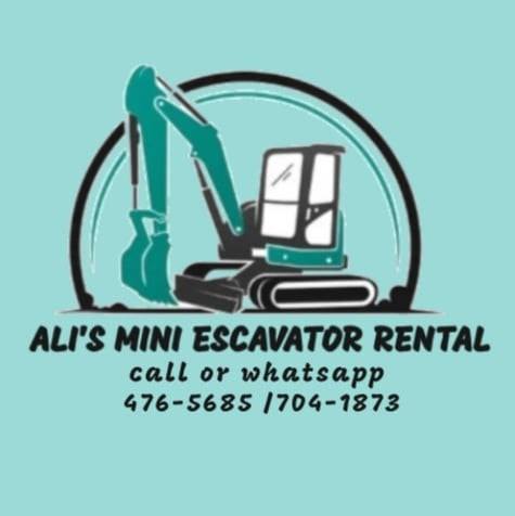Ali's Mini Escavator Rental