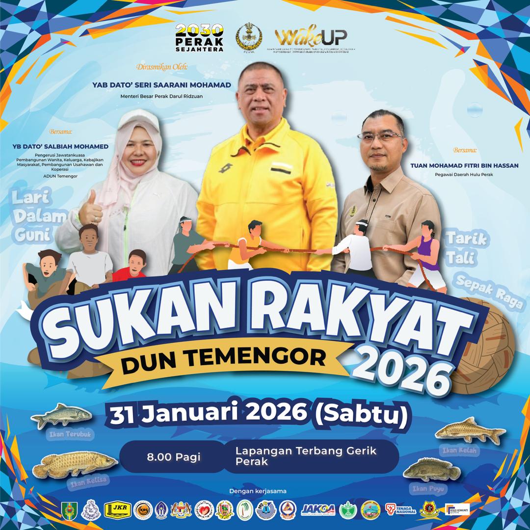 🔥 JOM RAMAI-RAMAI KE SUKAN RAKYAT... - Majlis Daerah Gerik | Facebook