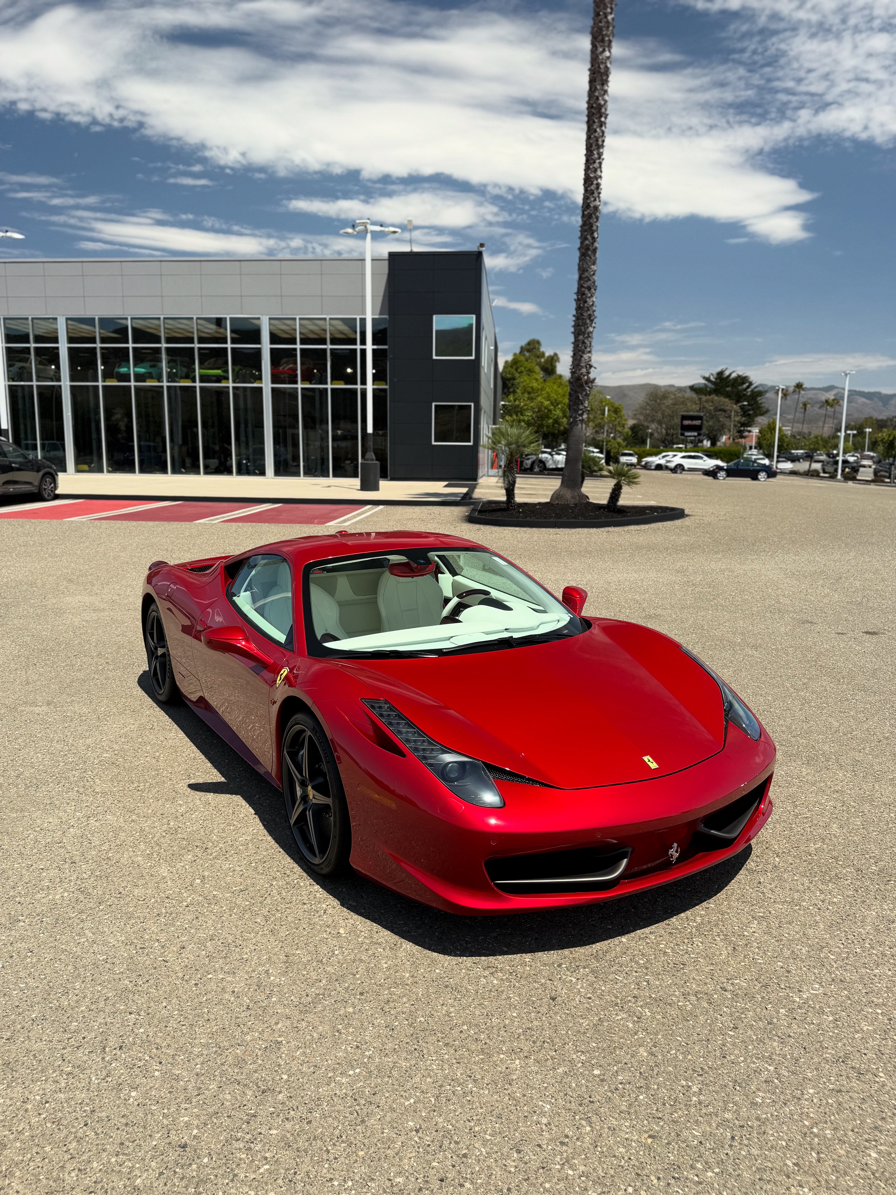 The $1.35M Ferrari 458 currently available at Porsche San Luis
