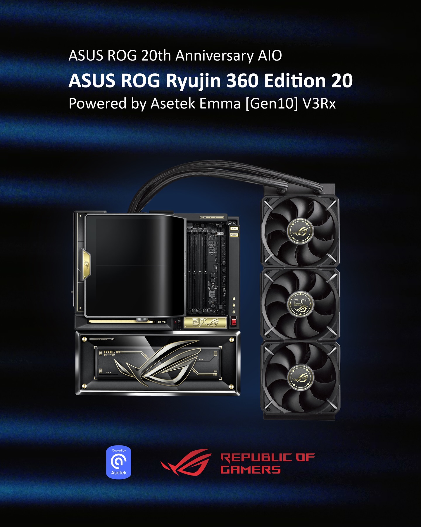 Together, we celebrate the 20th anniversary of ASUS ROG💫 The ASUS