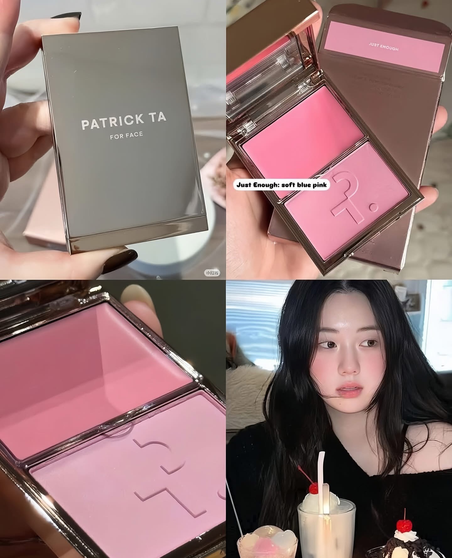 🎀 Patrick Ta ~ Major Headlines Double-Take Cream and Powder Blush