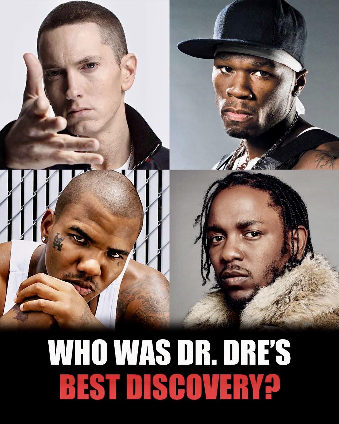 WHO WAS DR. DRE'S BEST DISCOVERY? 🤔👀 #rap #hiphop #drdre #eminem