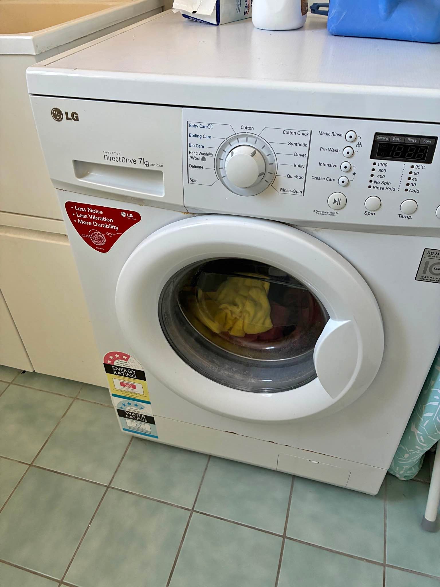 LG 7kg Washing Machine FREE - Washing Machines - Laurieton, New South ...