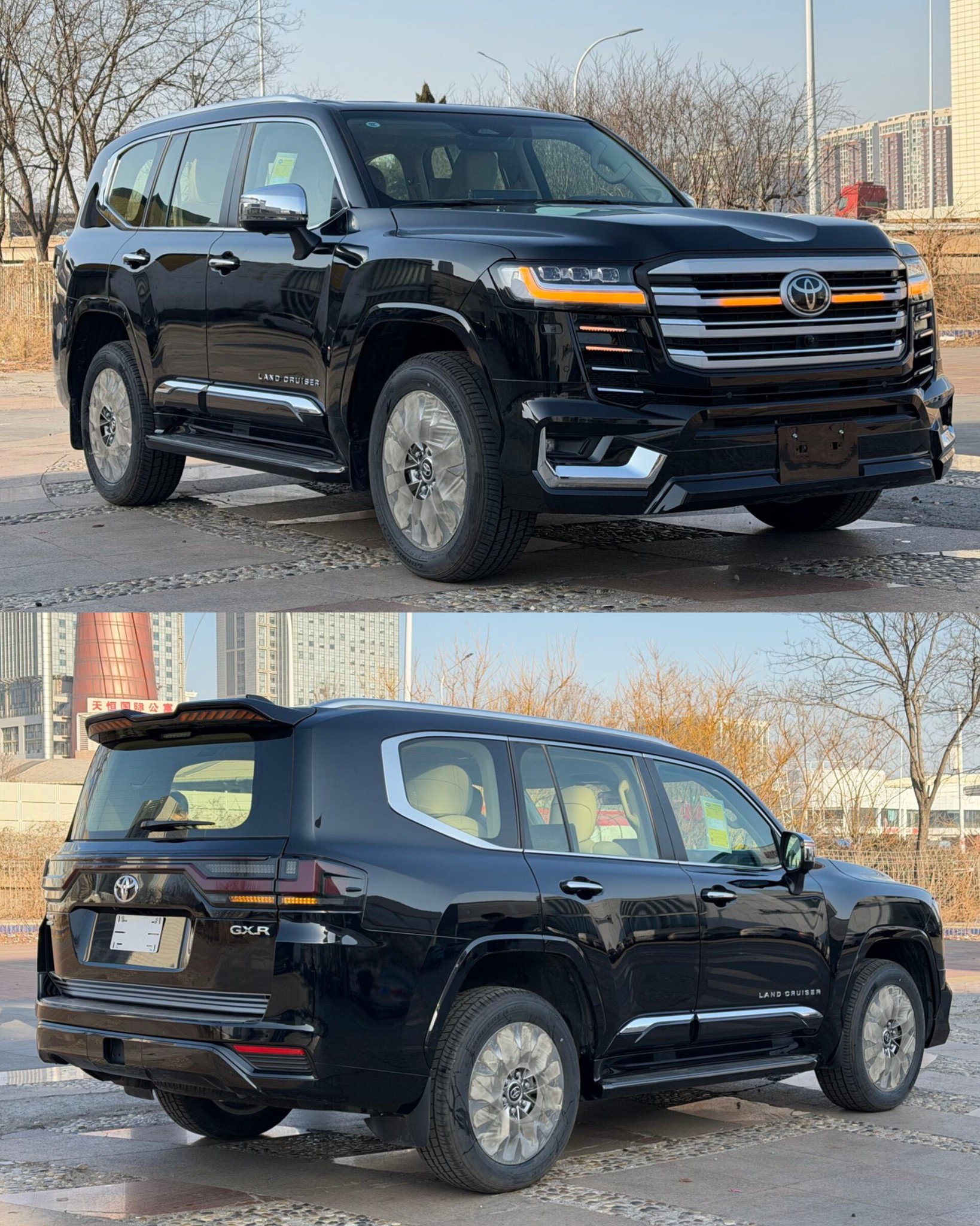 天 Toyota Land Cruiser LC300 minimalist facelift by Juzheng Auto