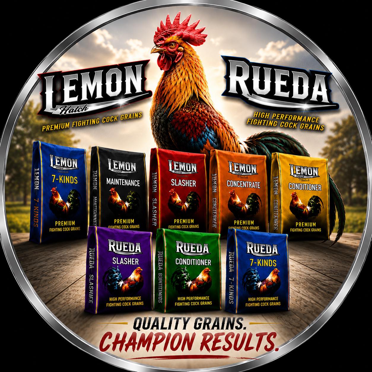 Lemon-Rueda Gamefowl Grains | Davao City