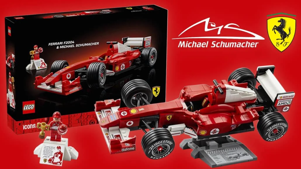 🎉 The sticker set for the LEGO Icons Ferrari (11375) is here