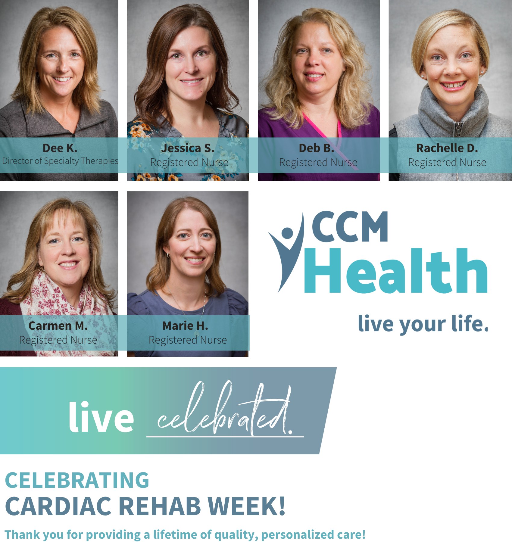 CCM - At CCM Health, we are celebrating National Cardiac Week by ...