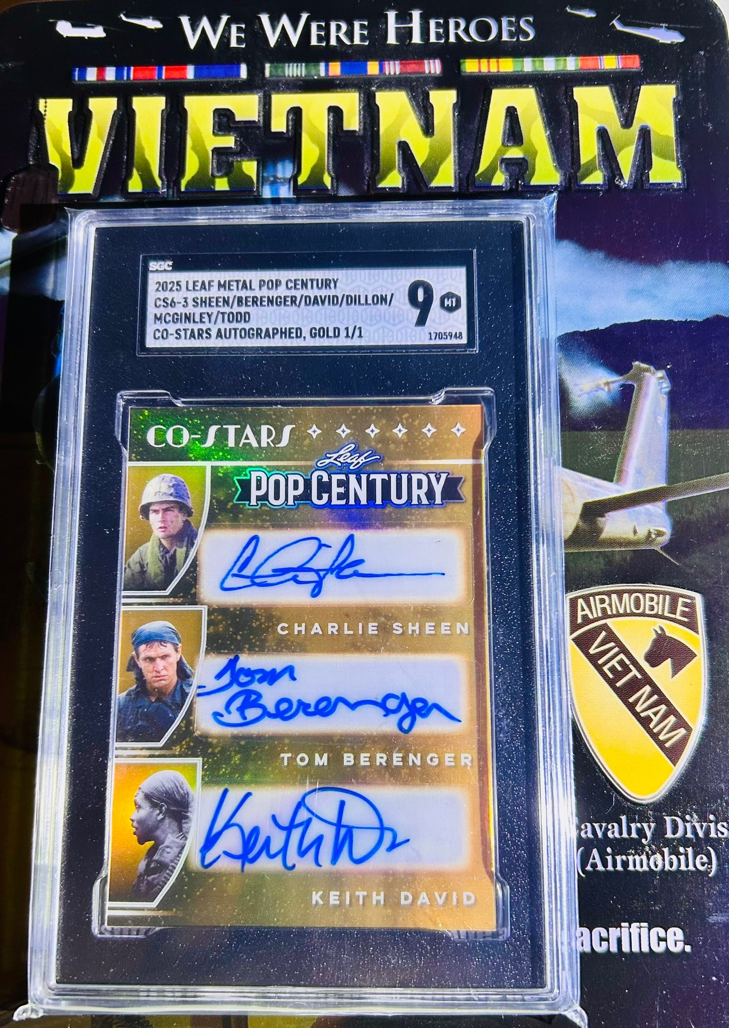 I recently signed stickers for Leaf Trading Cards' 2025 Leaf Metal