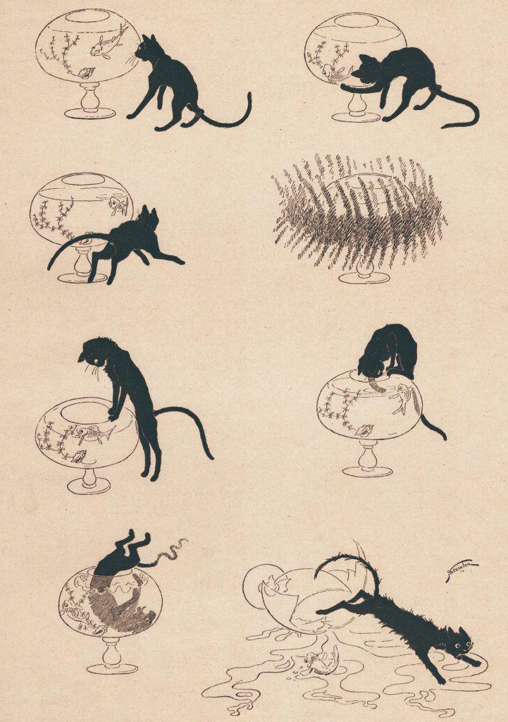 🖼😻A series of illustrations entitled 