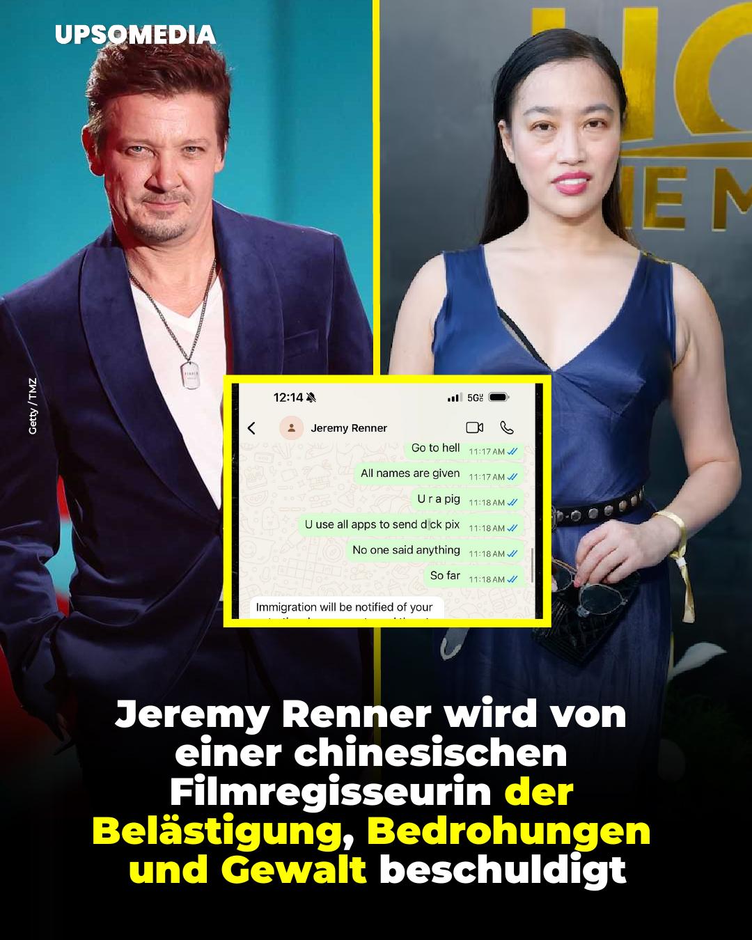 Ikonen - Jeremy Renner, bekannt für seine Rolle als Hawkeye, sieht sich ...