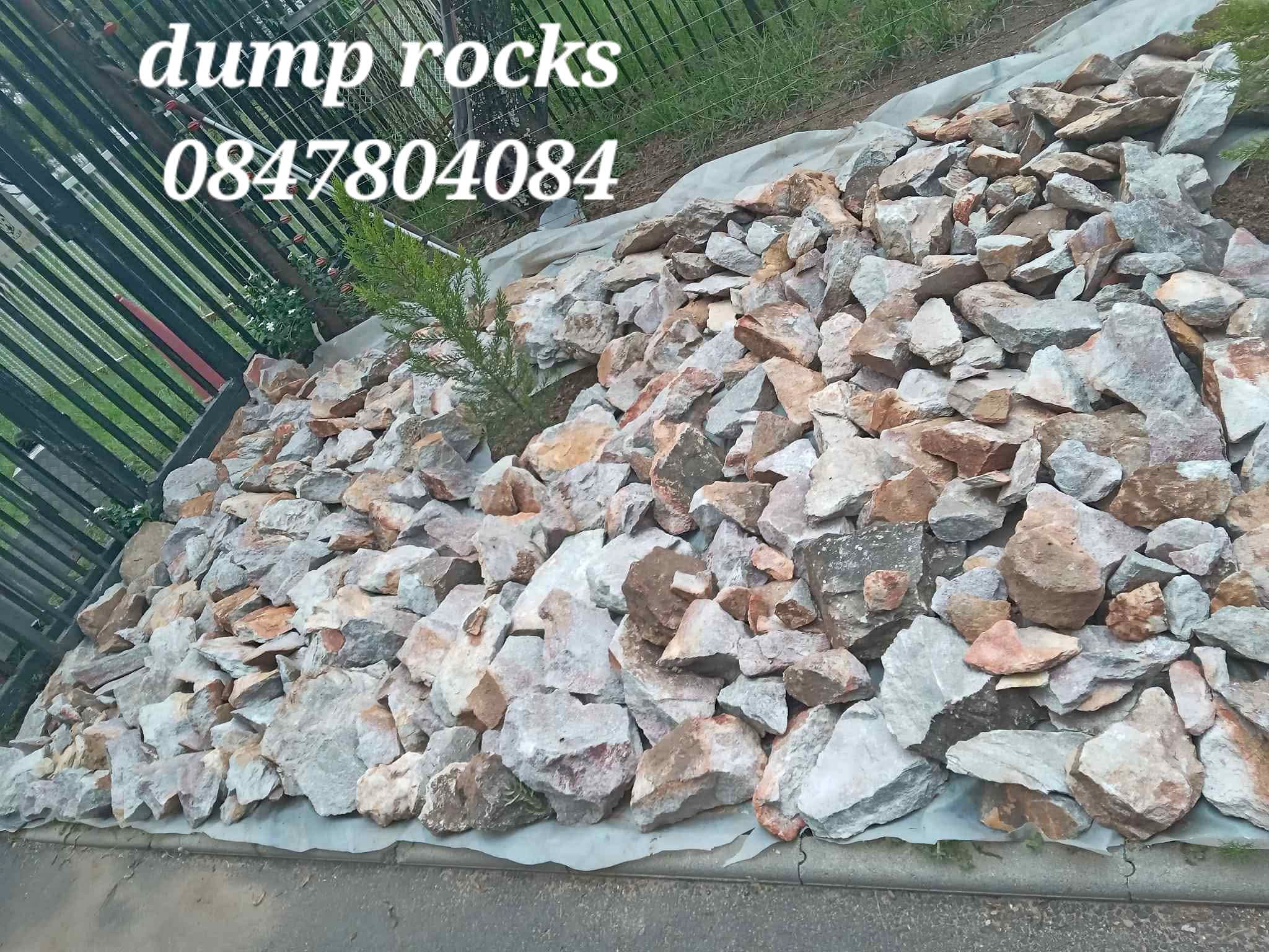 Display Dump Rock and Crushed stones for garden display at R900 per ...