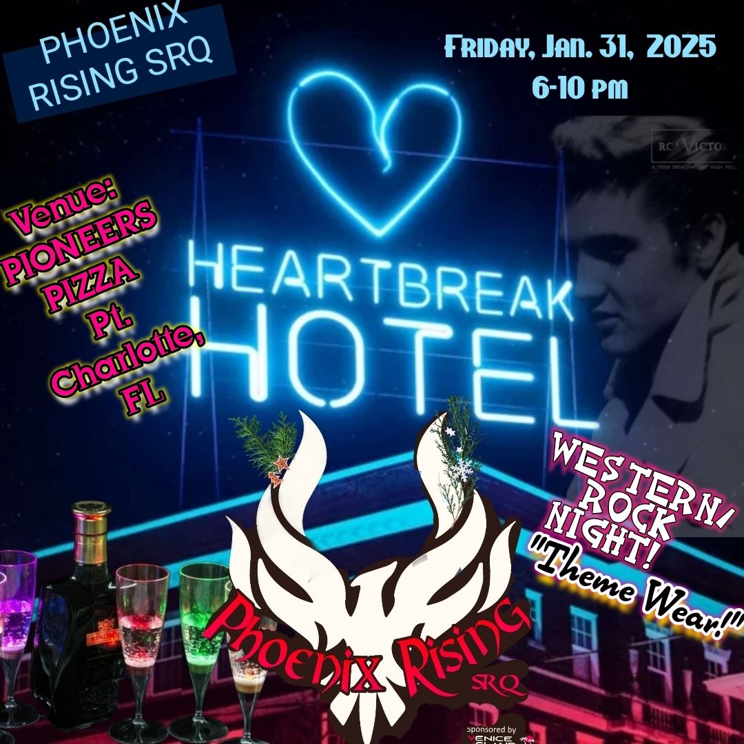 HEARTBREAK HOTEL Western/Rock theme night!