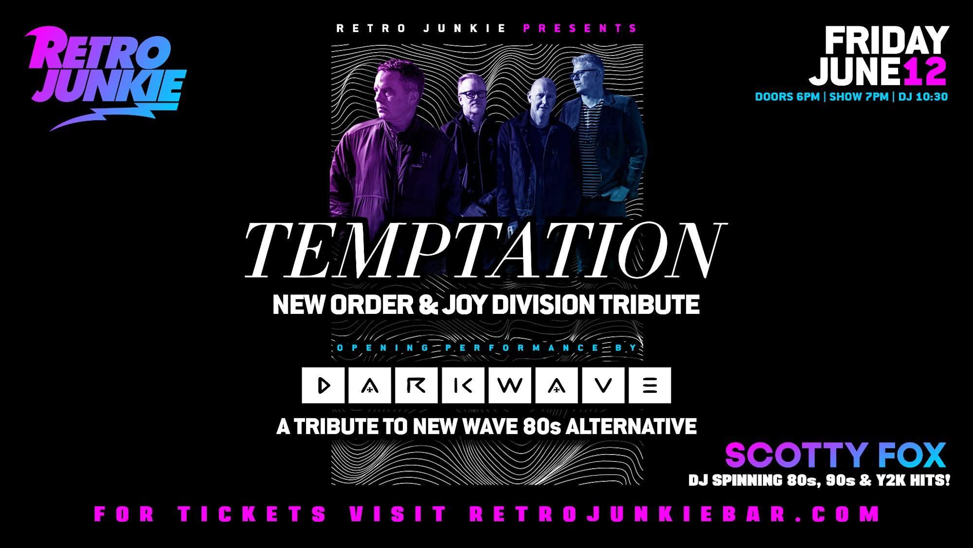 Temptation - a tribute to New Order (@temptationneworder) • Facebook