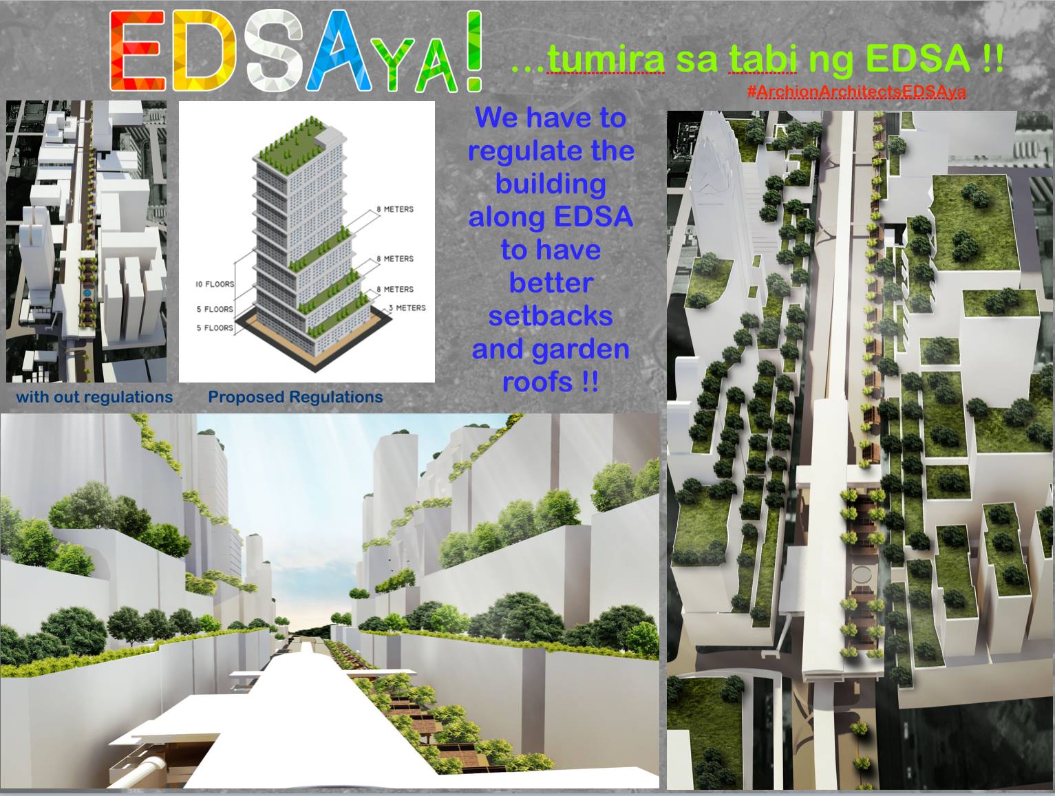 Built - EDSAya to live along EDSA if all the buildings were stepped ...