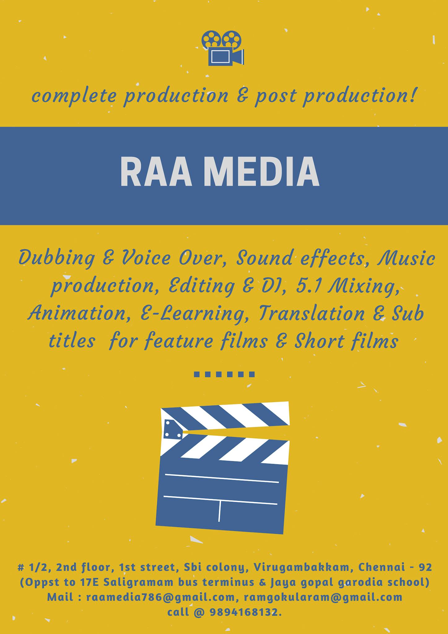 Raa Media | Chennai